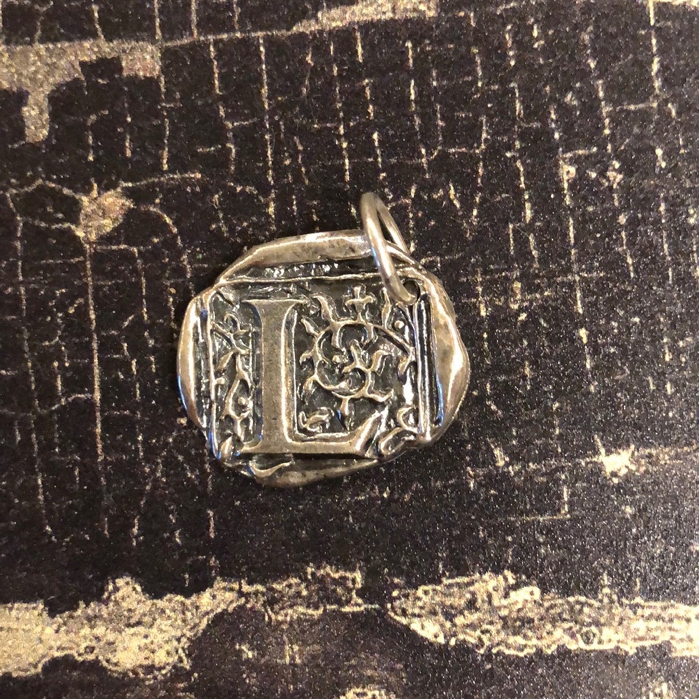 Letter “L” Century Insignia Charm Waxing Poetic